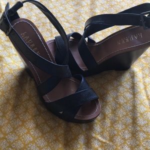 Ralph Lauren sandal wedges
